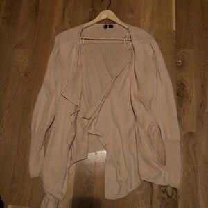H&M tan cardigan